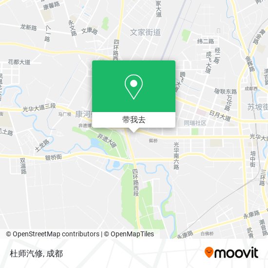 杜师汽修地图