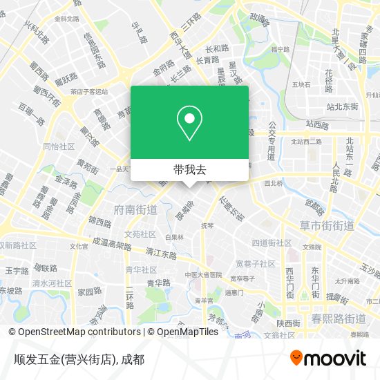 顺发五金(营兴街店)地图