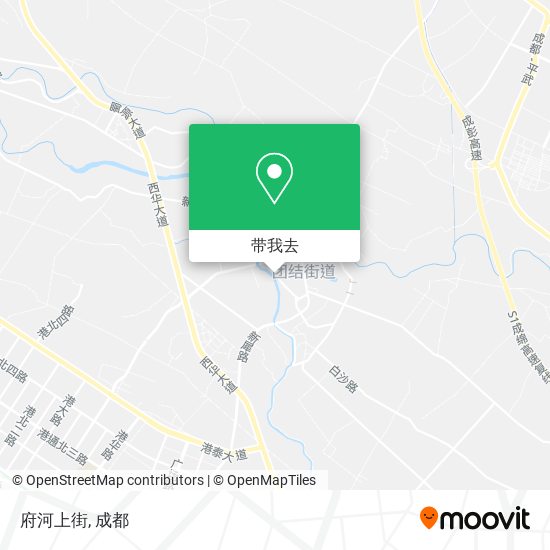 府河上街地图