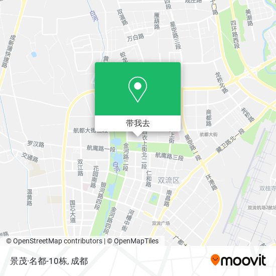 景茂·名都-10栋地图