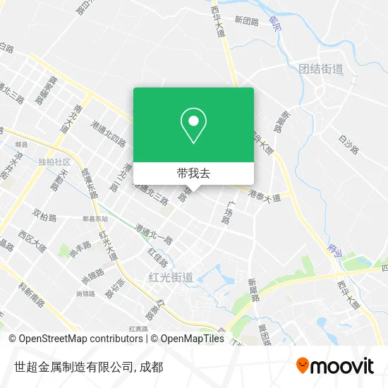世超金属制造有限公司地图