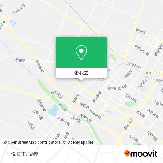 佳悦超市地图