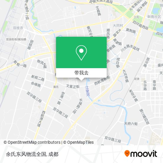 余氏东风物流全国地图