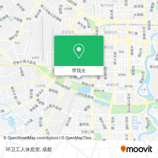 环卫工人休息室地图