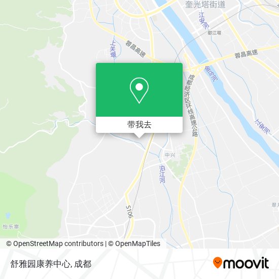 舒雅园康养中心地图