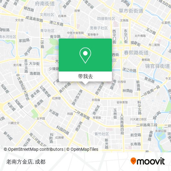 老南方金店地图
