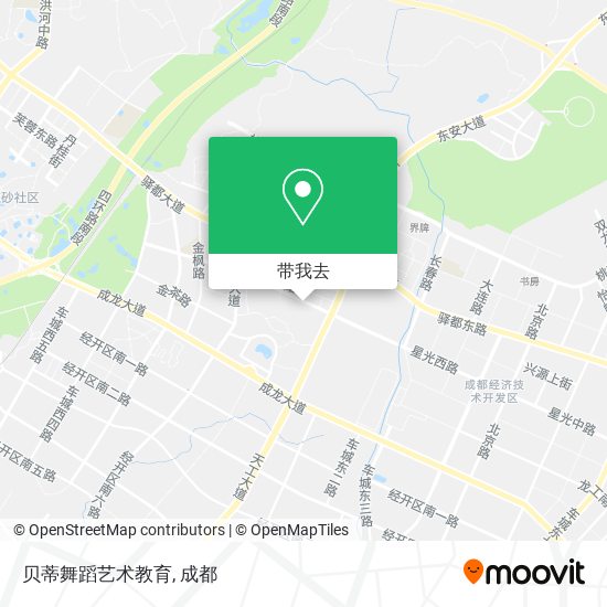 贝蒂舞蹈艺术教育地图