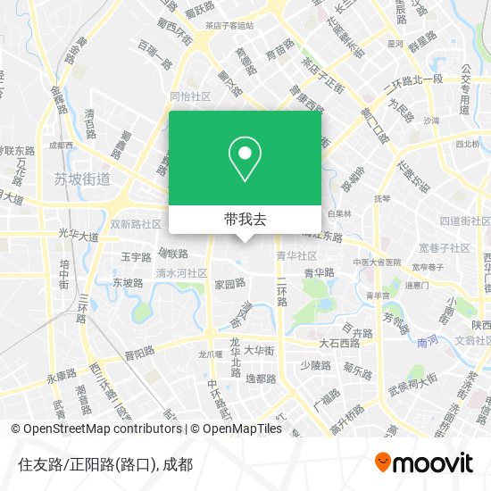 住友路/正阳路(路口)地图