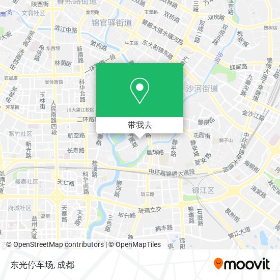 东光停车场地图
