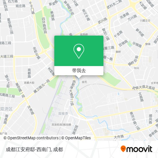 成都江安府邸-西南门地图
