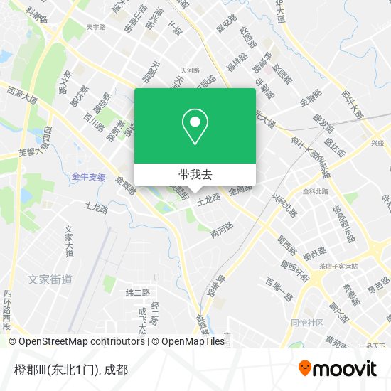 橙郡Ⅲ(东北1门)地图