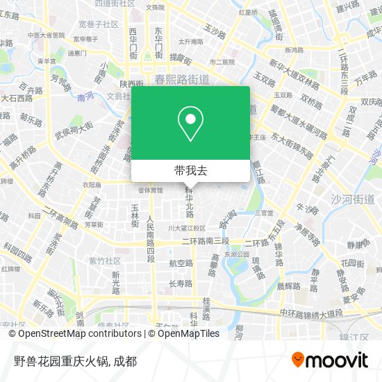 野兽花园重庆火锅地图