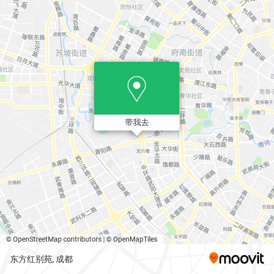 东方红别苑地图