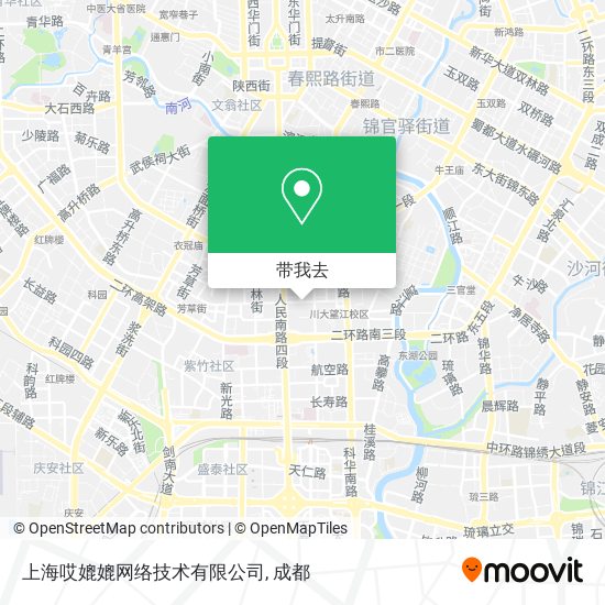 上海哎媲媲网络技术有限公司地图