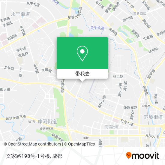 文家路198号-1号楼地图