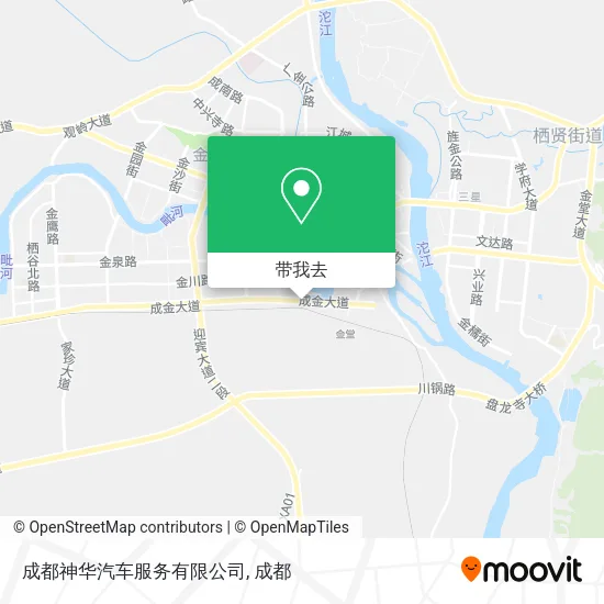 成都神华汽车服务有限公司地图
