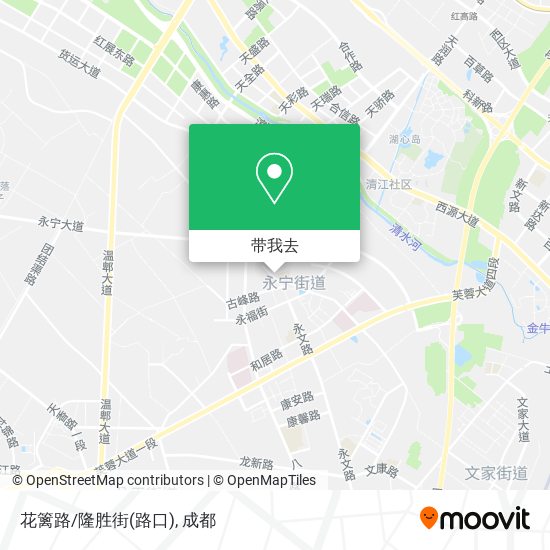 花篱路/隆胜街(路口)地图