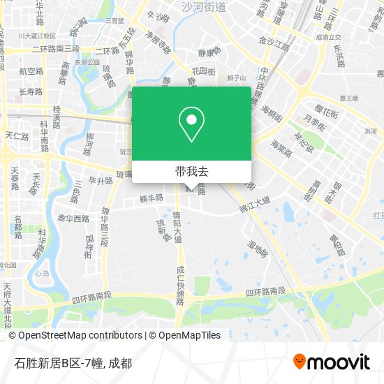 石胜新居B区-7幢地图