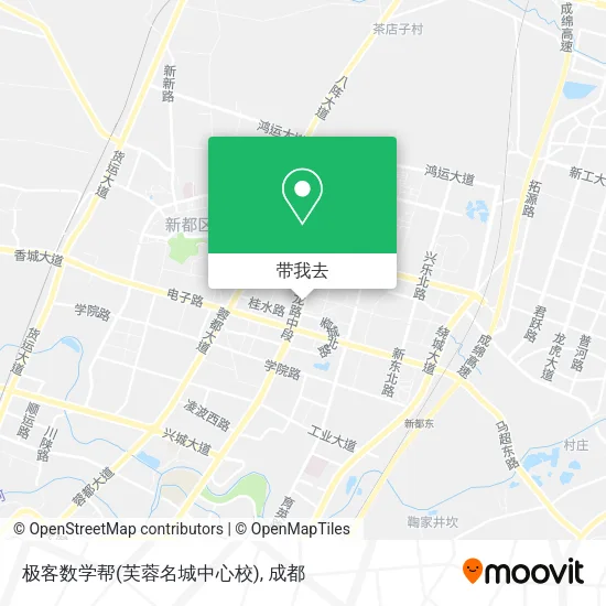 极客数学帮(芙蓉名城中心校)地图