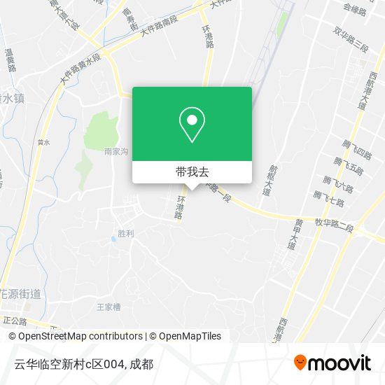 云华临空新村c区004地图