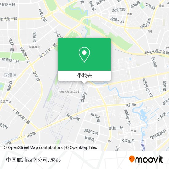 中国航油西南公司地图