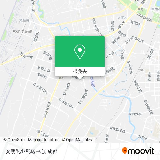 光明乳业配送中心地图