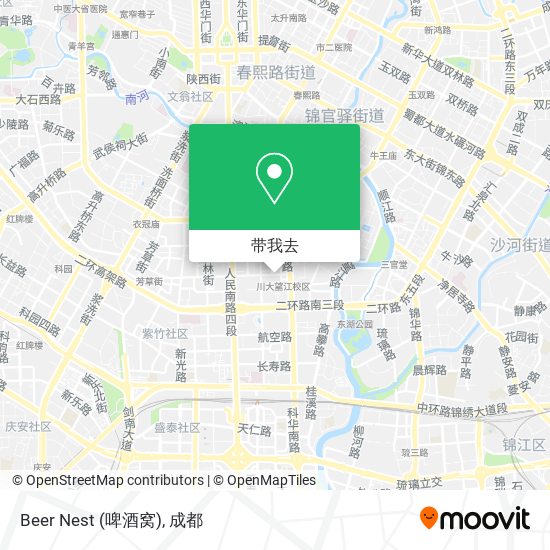 Beer Nest (啤酒窝)地图
