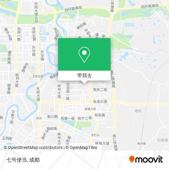 七号便当地图