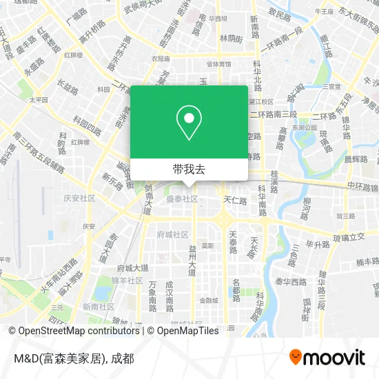 M&D(富森美家居)地图