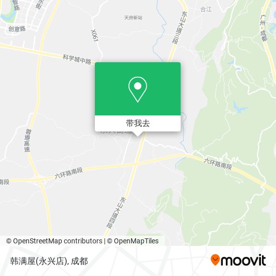 韩满屋(永兴店)地图