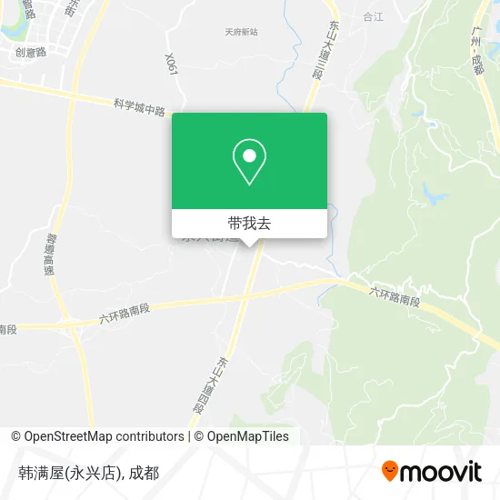 韩满屋(永兴店)地图