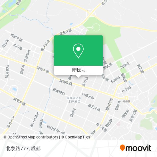 北泉路777地图