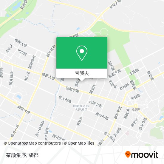 茶颜集序地图