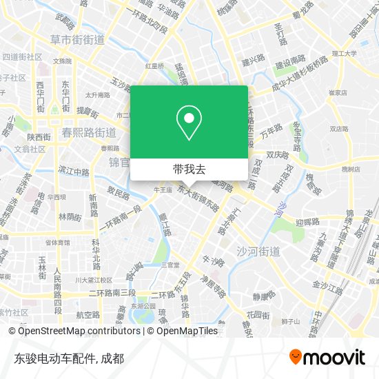 东骏电动车配件地图