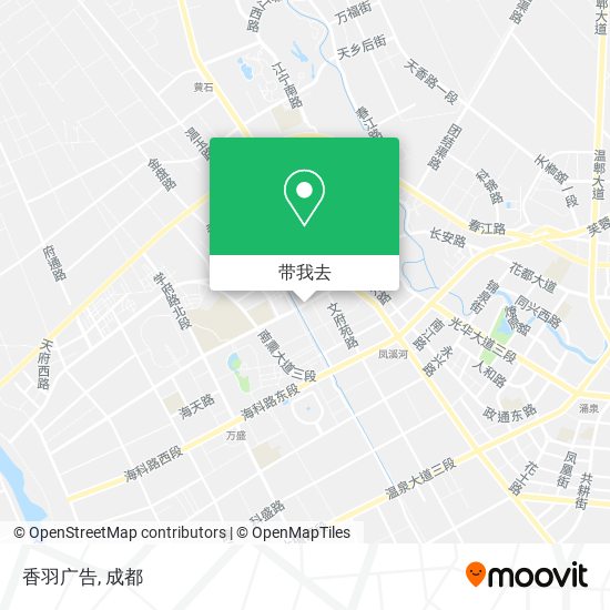 香羽广告地图