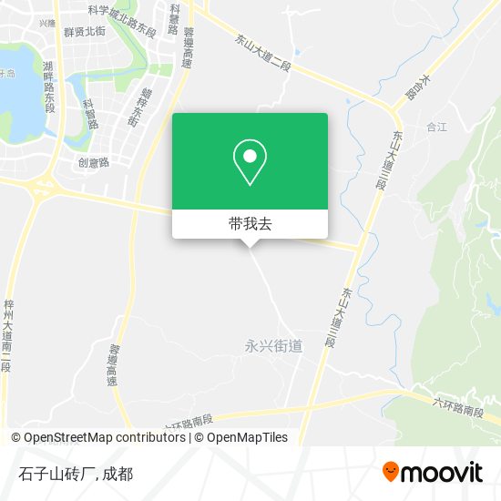 石子山砖厂地图