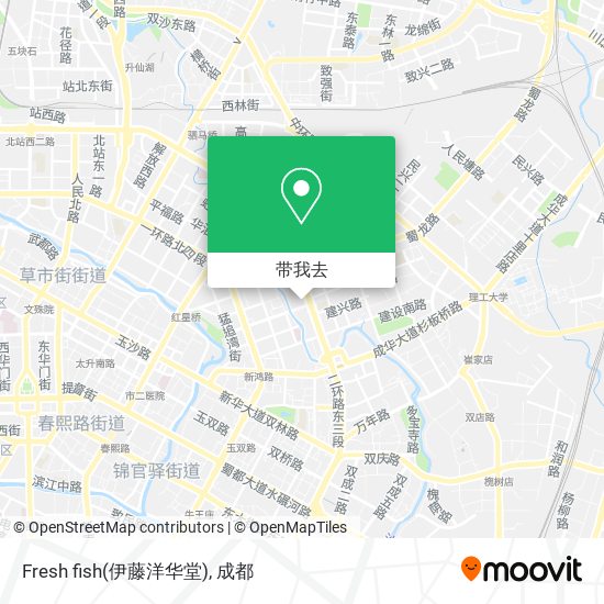 Fresh fish(伊藤洋华堂)地图