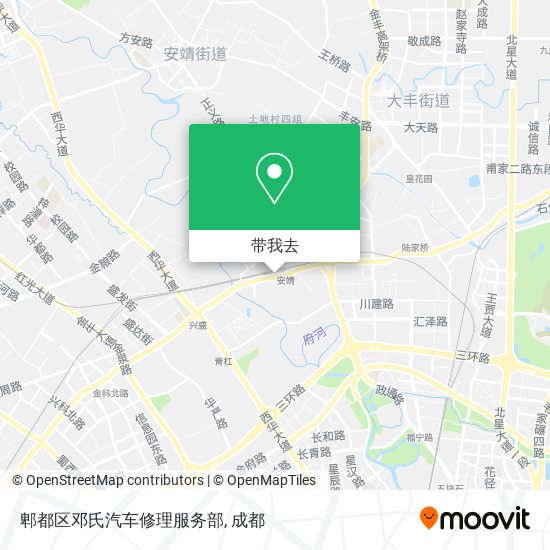 郫都区邓氏汽车修理服务部地图
