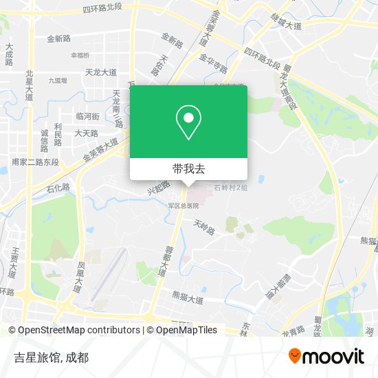 吉星旅馆地图