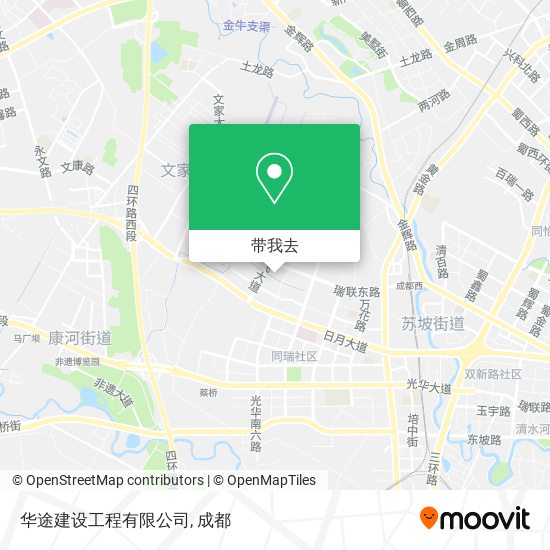 华途建设工程有限公司地图