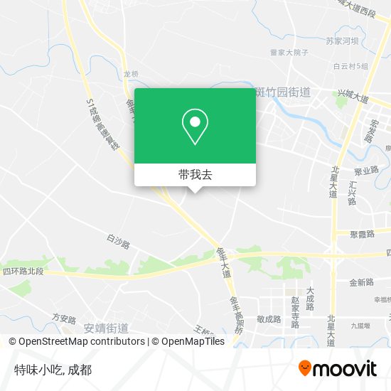 特味小吃地图