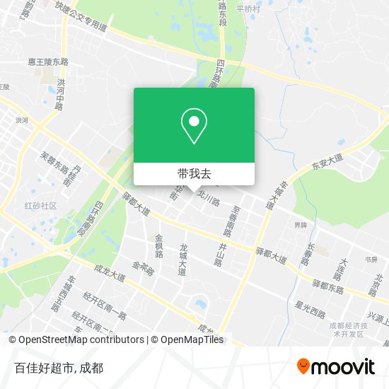 百佳好超市地图