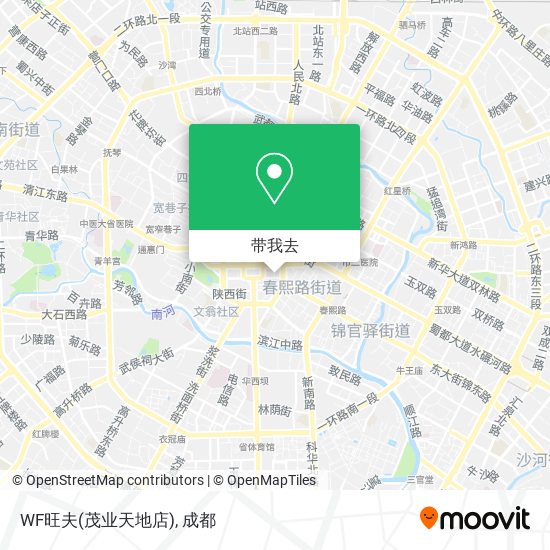 WF旺夫(茂业天地店)地图