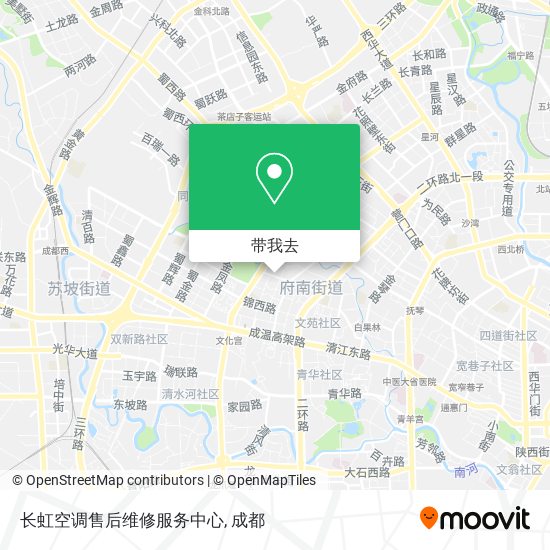长虹空调售后维修服务中心地图