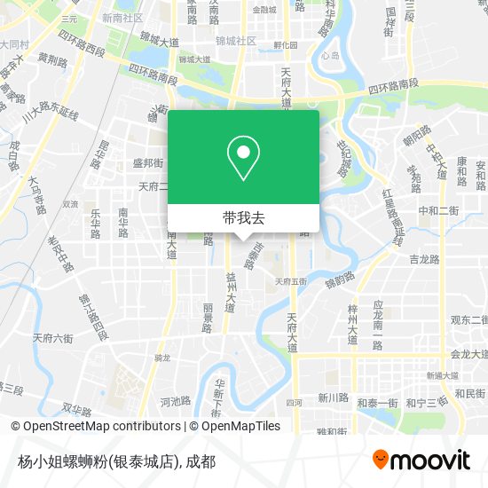 杨小姐螺蛳粉(银泰城店)地图
