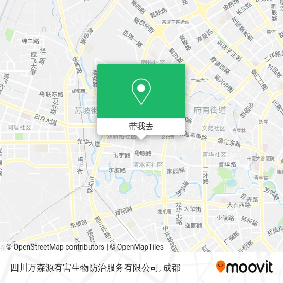四川万森源有害生物防治服务有限公司地图