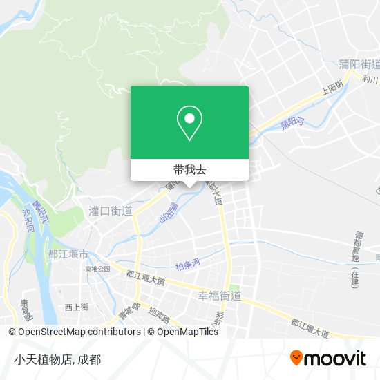 小天植物店地图