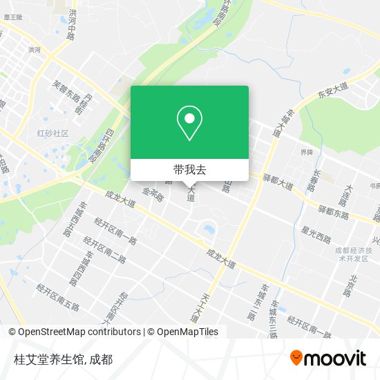 桂艾堂养生馆地图