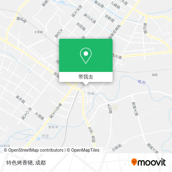 特色烤香猪地图
