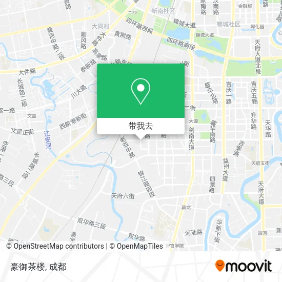 豪御茶楼地图